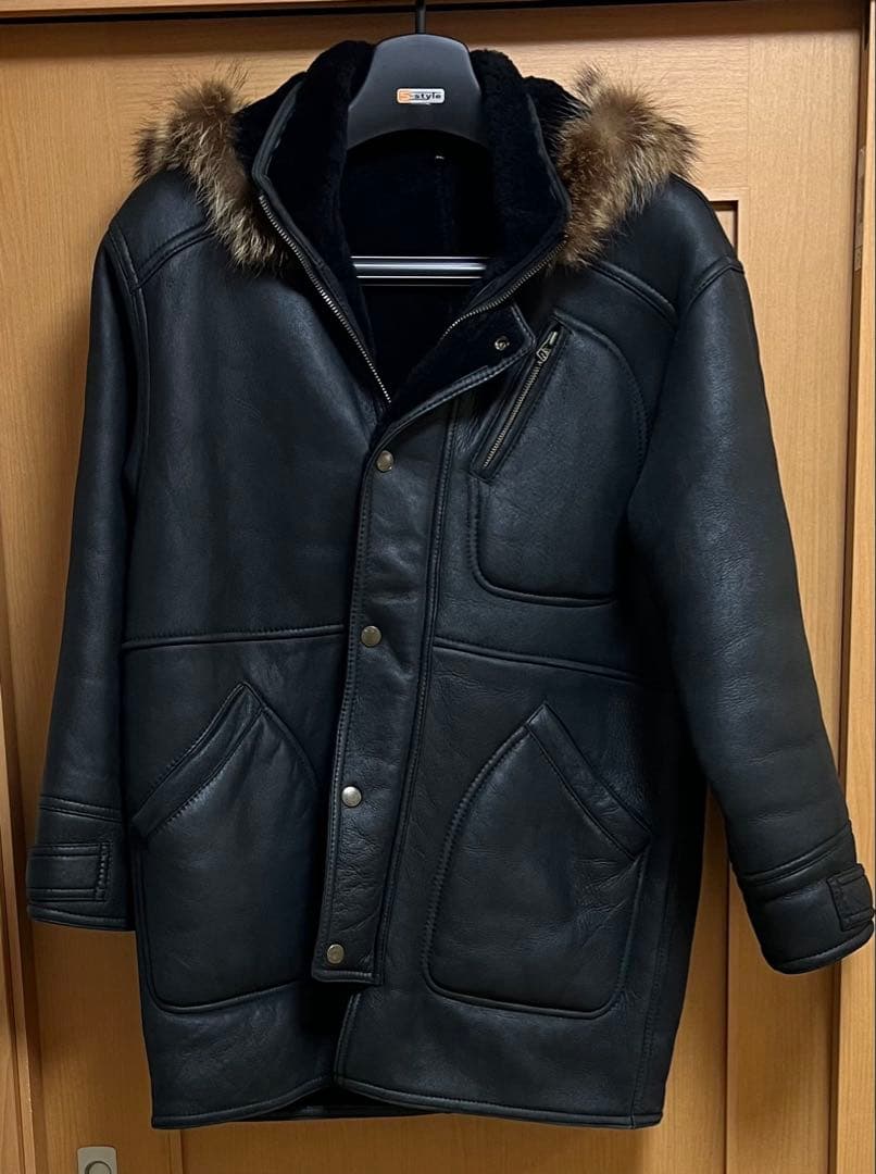 【WIND ARMOR】ニチワウインドアーマー　リアルムートンコート　LL