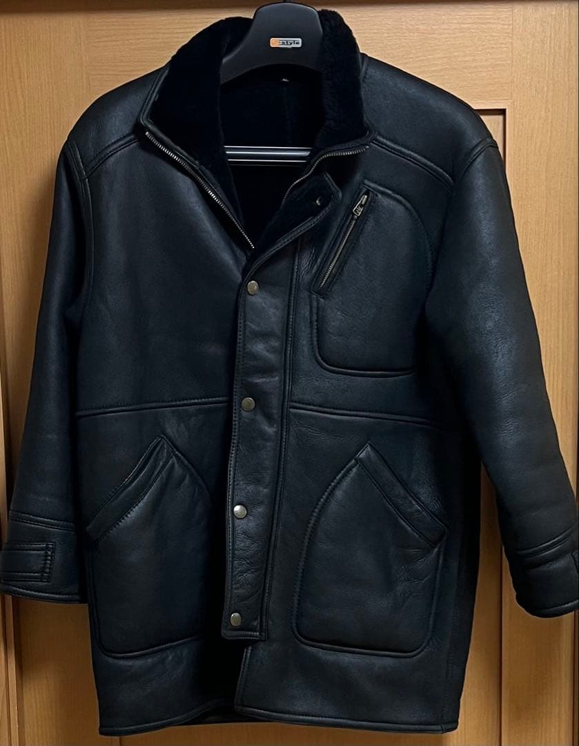 【WIND ARMOR】ニチワウインドアーマー　リアルムートンコート　LL