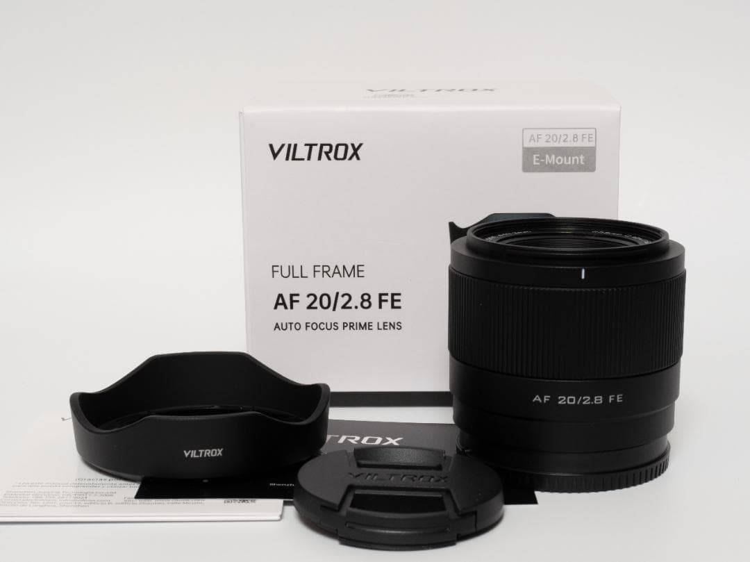 レンズ(単焦点) Viltrox AF 20mm F2.8 FE
