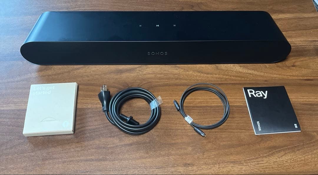 【サウンドバー】Sonos Ray ブラック【サラウンド】