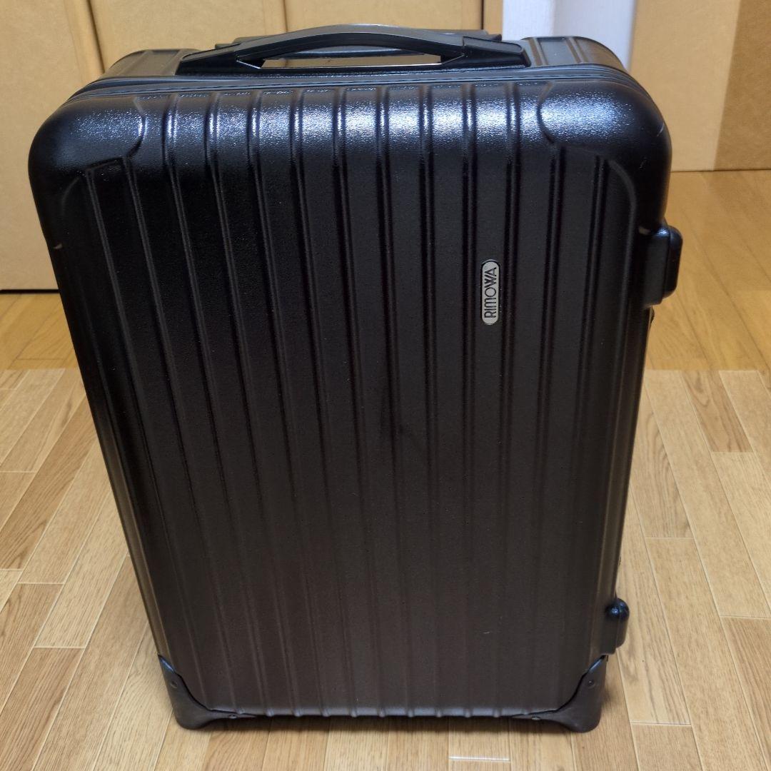 RIMOWA 機内持込　二輪スーツケース　ブラック