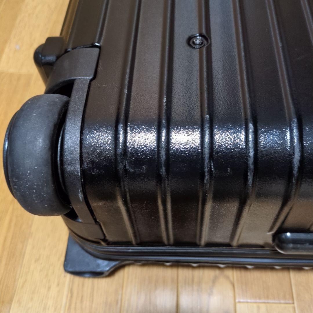 RIMOWA 機内持込　二輪スーツケース　ブラック