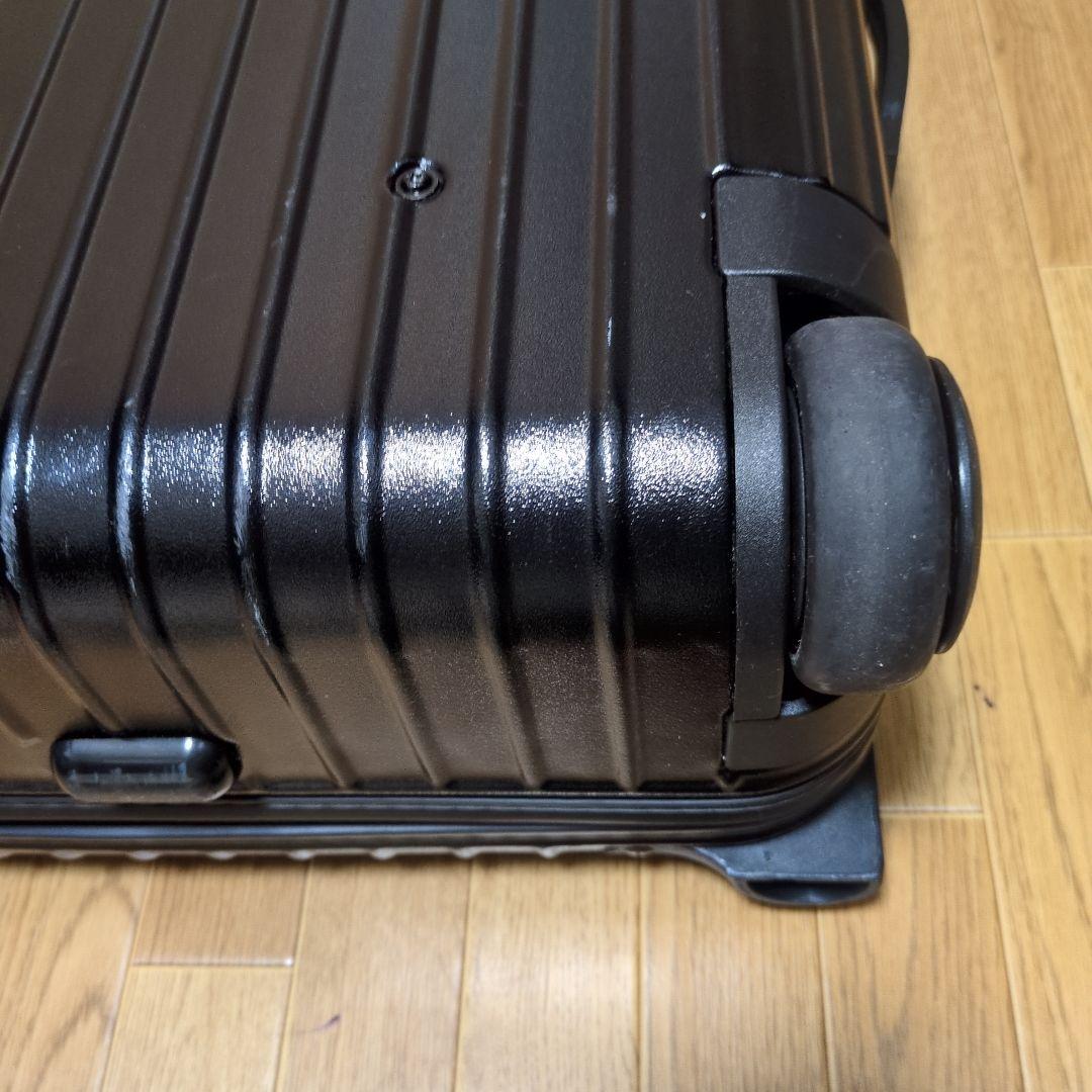 RIMOWA 機内持込　二輪スーツケース　ブラック
