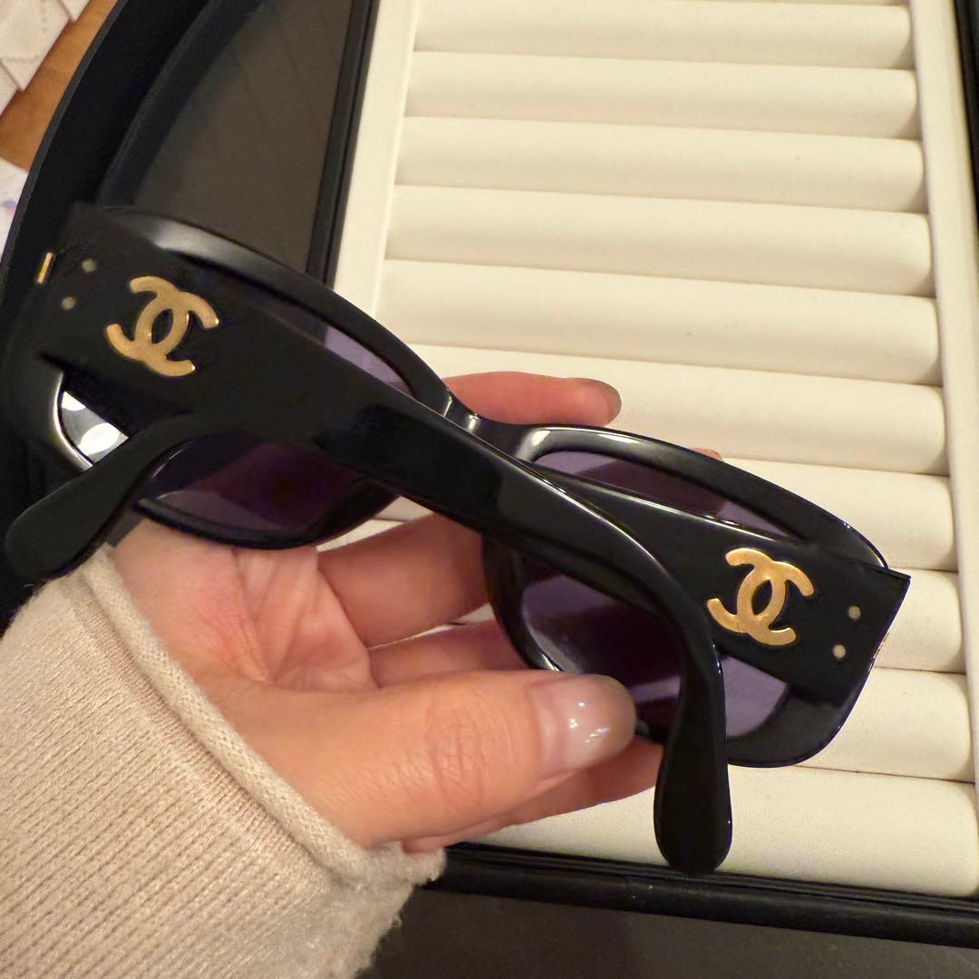 【CHANEL シャネル】サングラス ブラック ココマーク