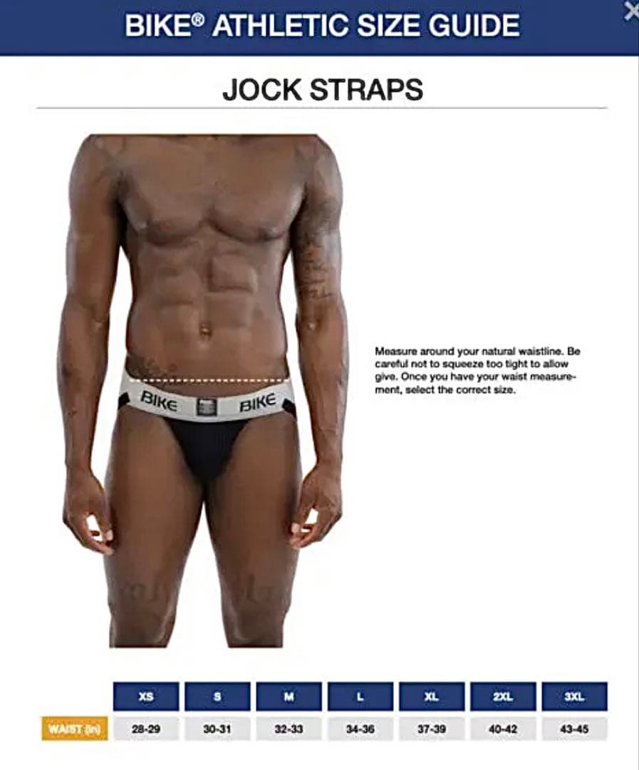 BIKEジョックストラップ(ケツ割れ)Mサイズ2枚組