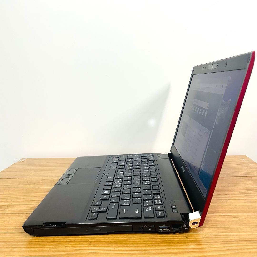 爆安ブラック東芝ノートPC SSDメモリ8ギガwin11 オフィスDVD