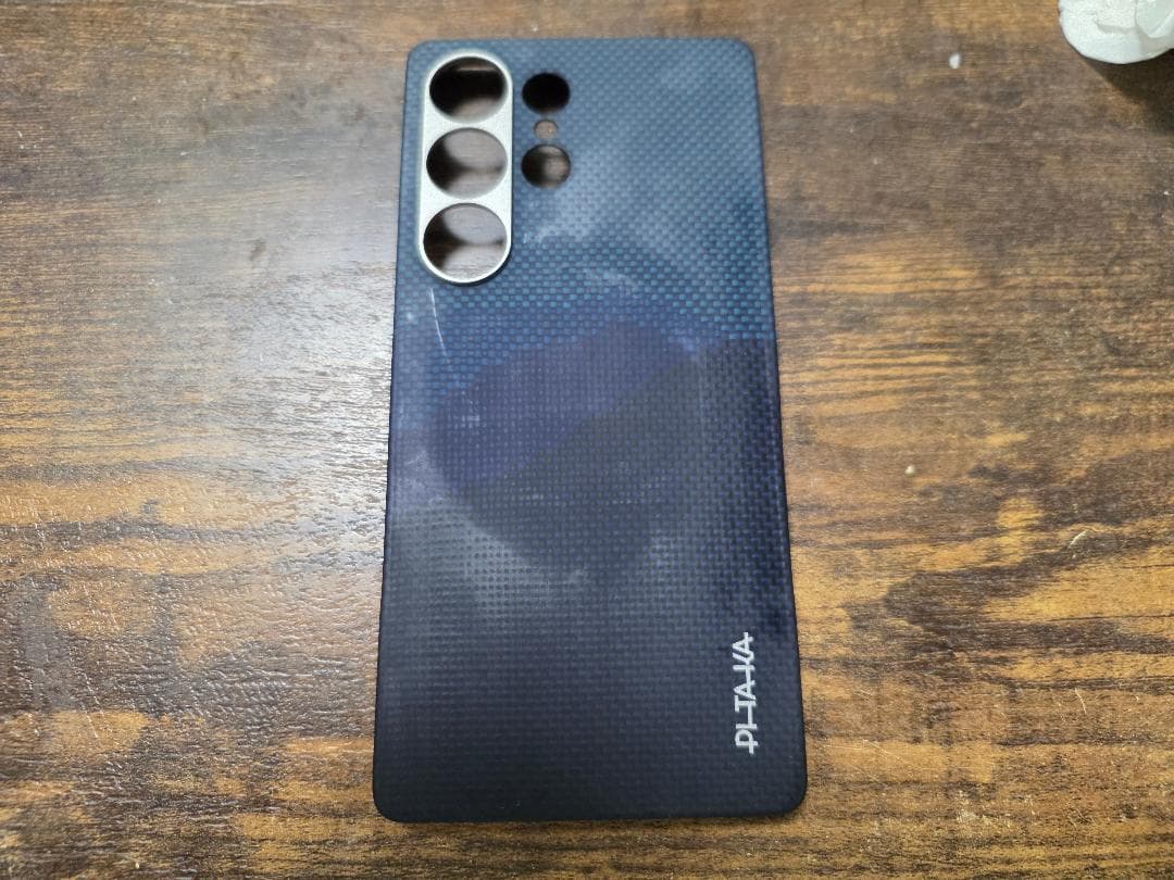 SAMSUNG　Galaxy S25 ultraシルバーブルー ケース付