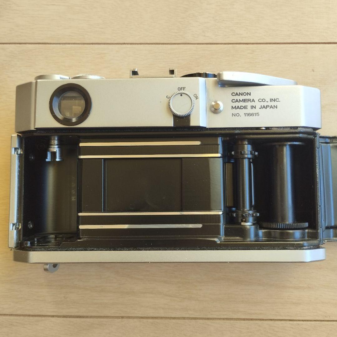 【美品】キヤノン　7S　CANON 7S　純正本革速写ケース付き