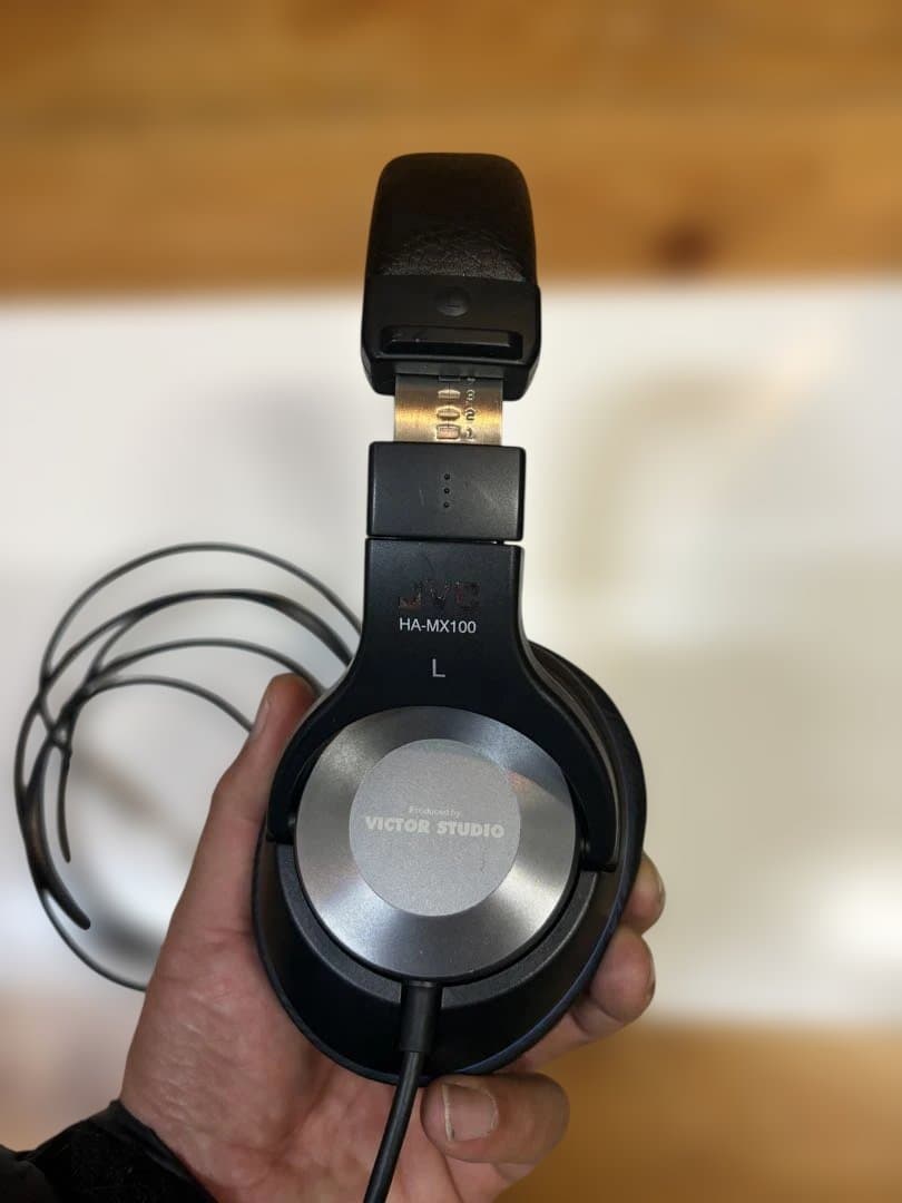 JVC スタジオモニターヘッドホン HA-MX100 Z 密閉型