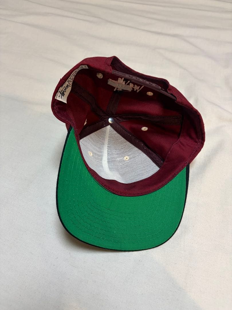 90s stussy old S logo cap vintage 白タグ OG