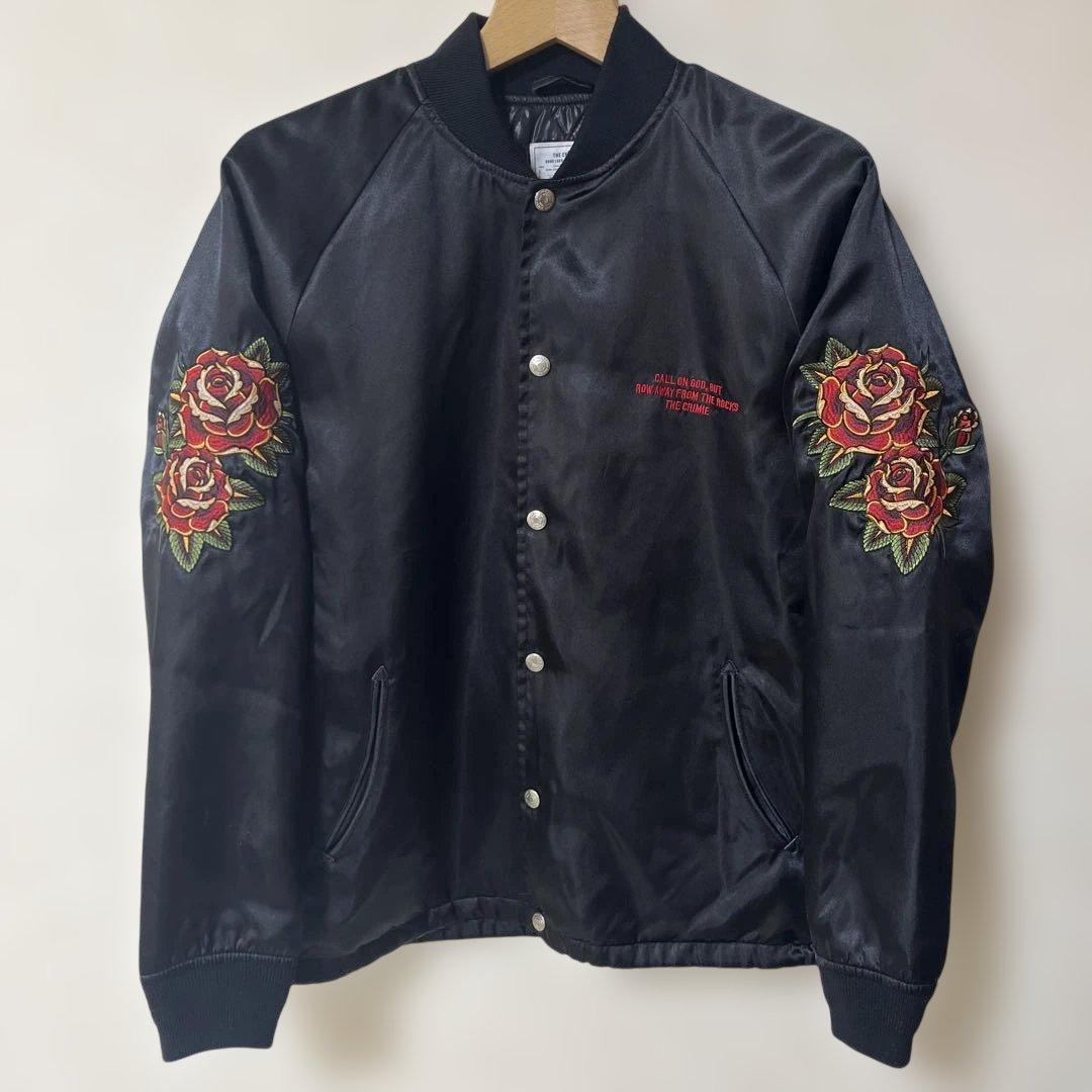 CRIMIE マリア 刺繍 スカジャン 廃盤　Mサイズ　ジャケット MA-1