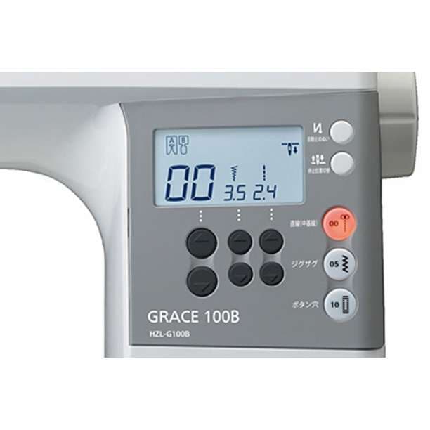 ジューキ コンピューターミシン GRACE HZL-G100B