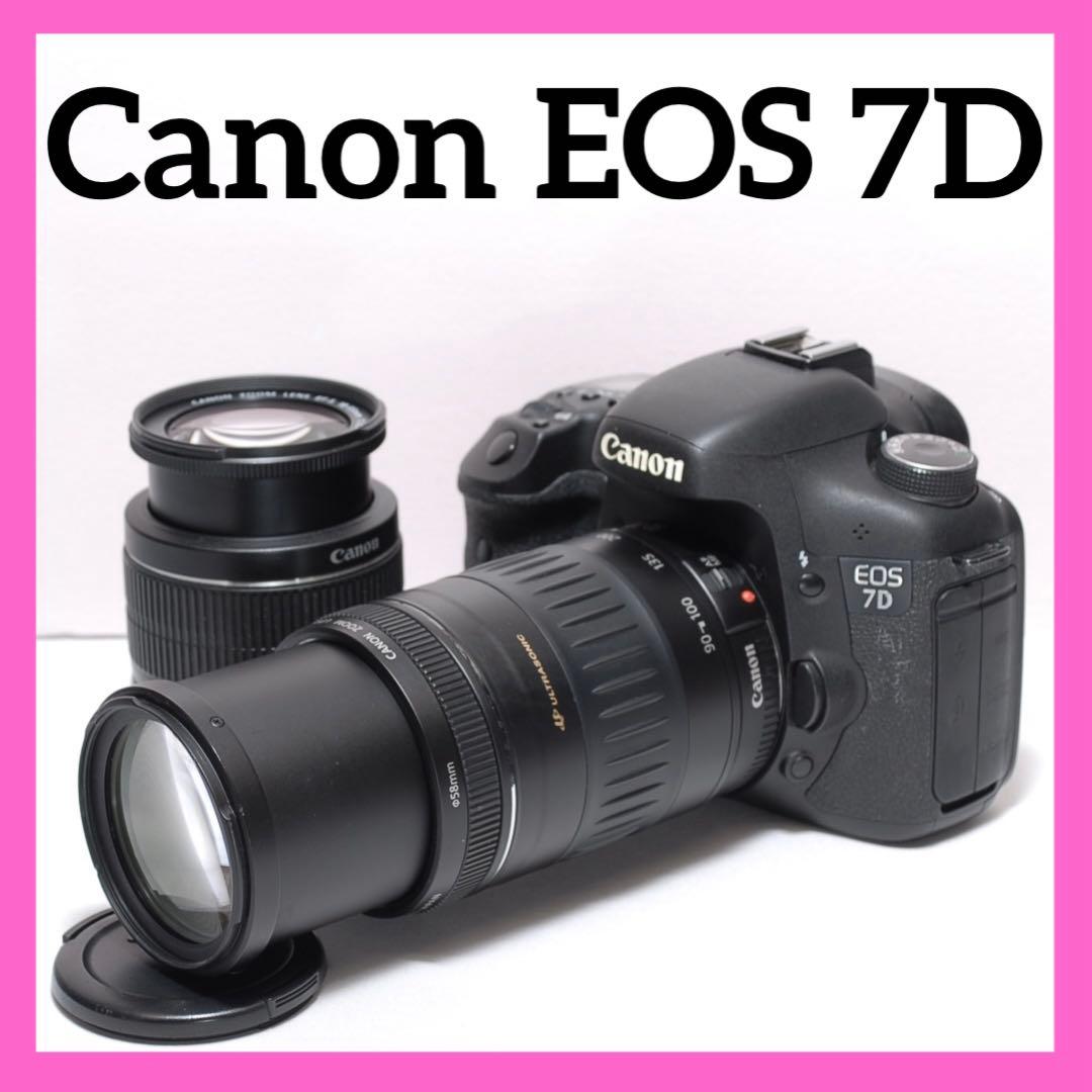 ✨ハイアマチュアに✨Canon EOS 7D✨ダブルレンズ✨超望遠レンズデビュー