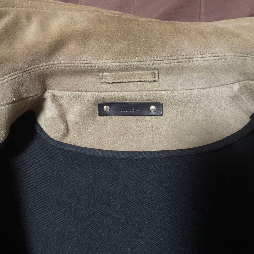 ジャケット・アウター MINEDENIM Suede Leather 4B JKT