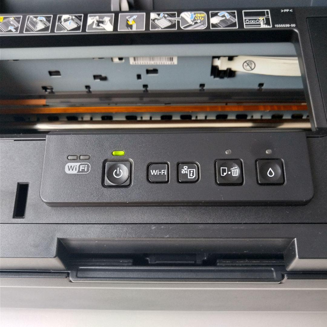 【予備インク10個＋用紙92枚付】EPSON EP-4004 A3ノビ 動作◎