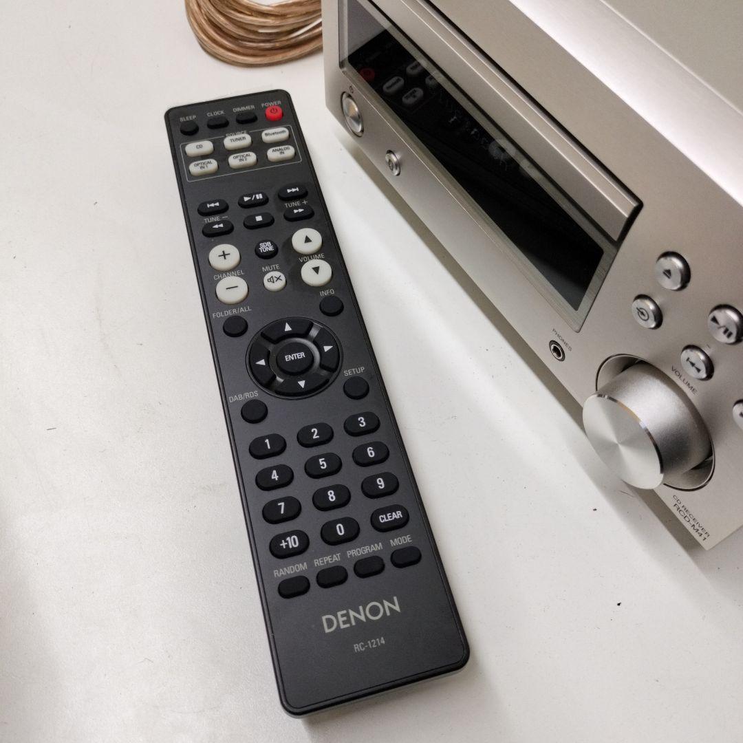 DENON デノン RCD-M41 CDレシーバー シルバー 2023年製