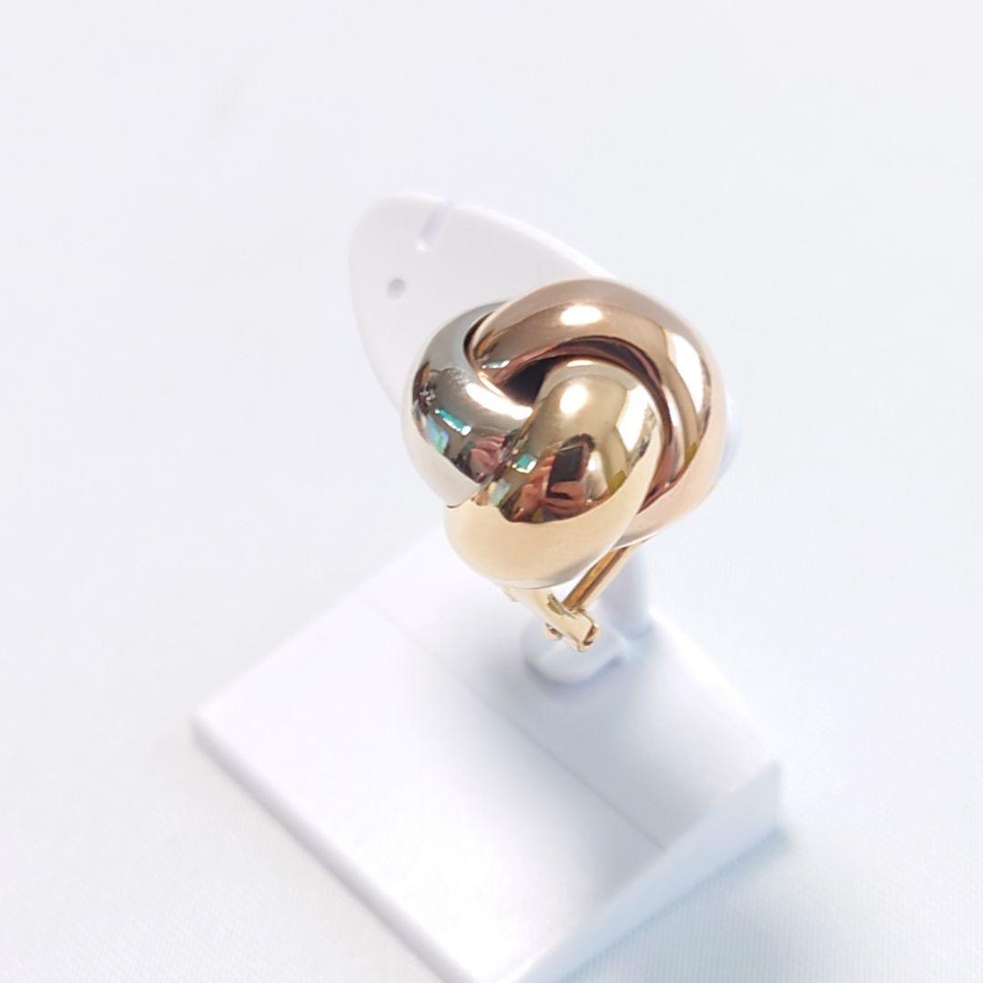 【新品仕上げ済】Cartier カルティエ トリニティ ピアス 片耳用 5338