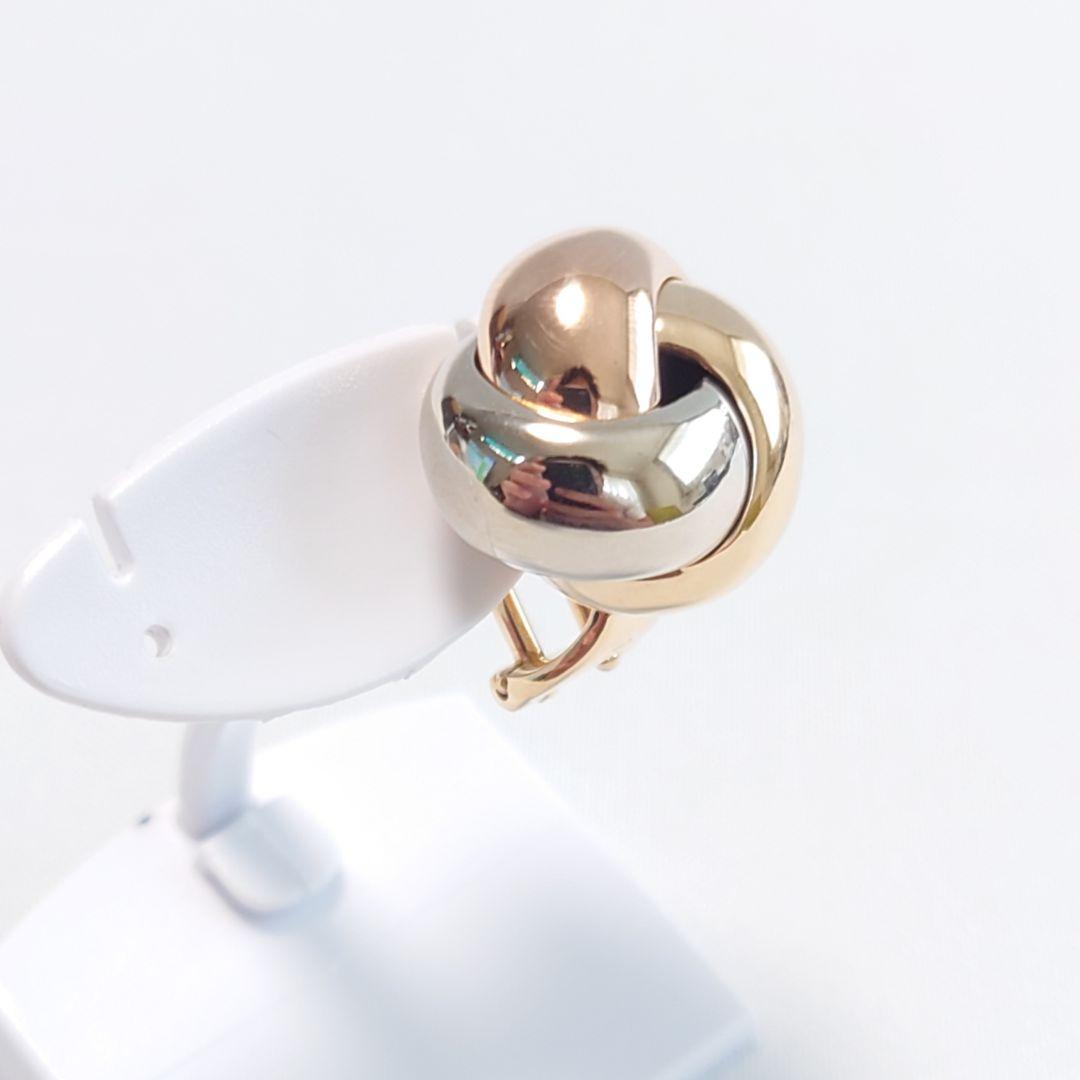 【新品仕上げ済】Cartier カルティエ トリニティ ピアス 片耳用 5338