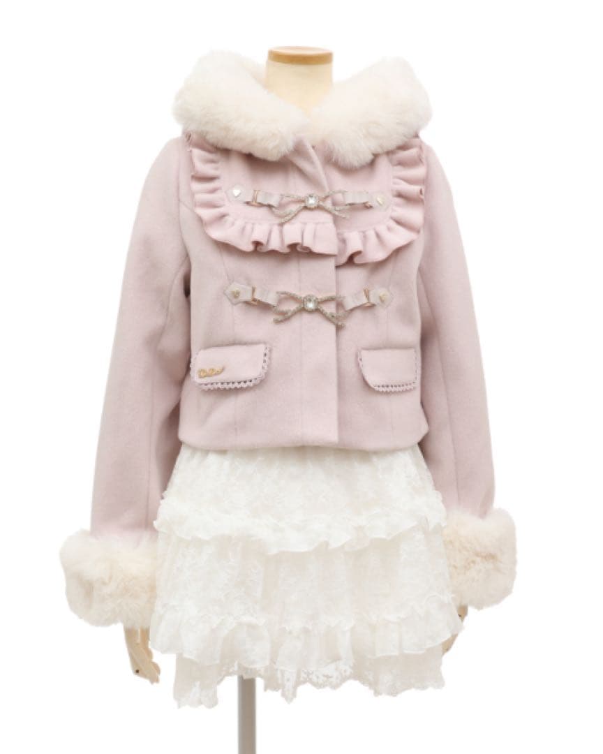 LIZLISA ショートコート ピンク