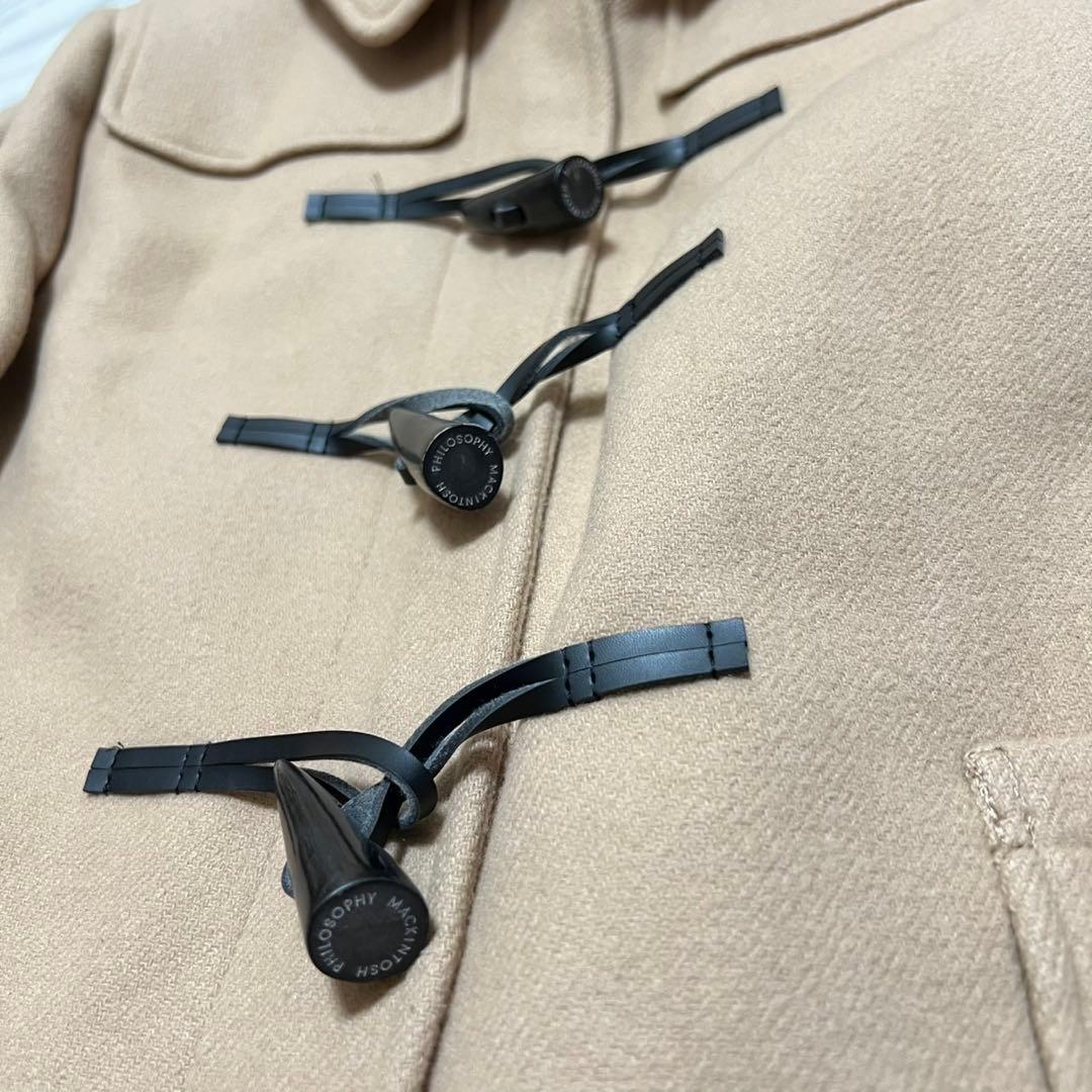 【極美品】マッキントッシュフィロソフィー　2way ダッフルコート　ベージュ　L