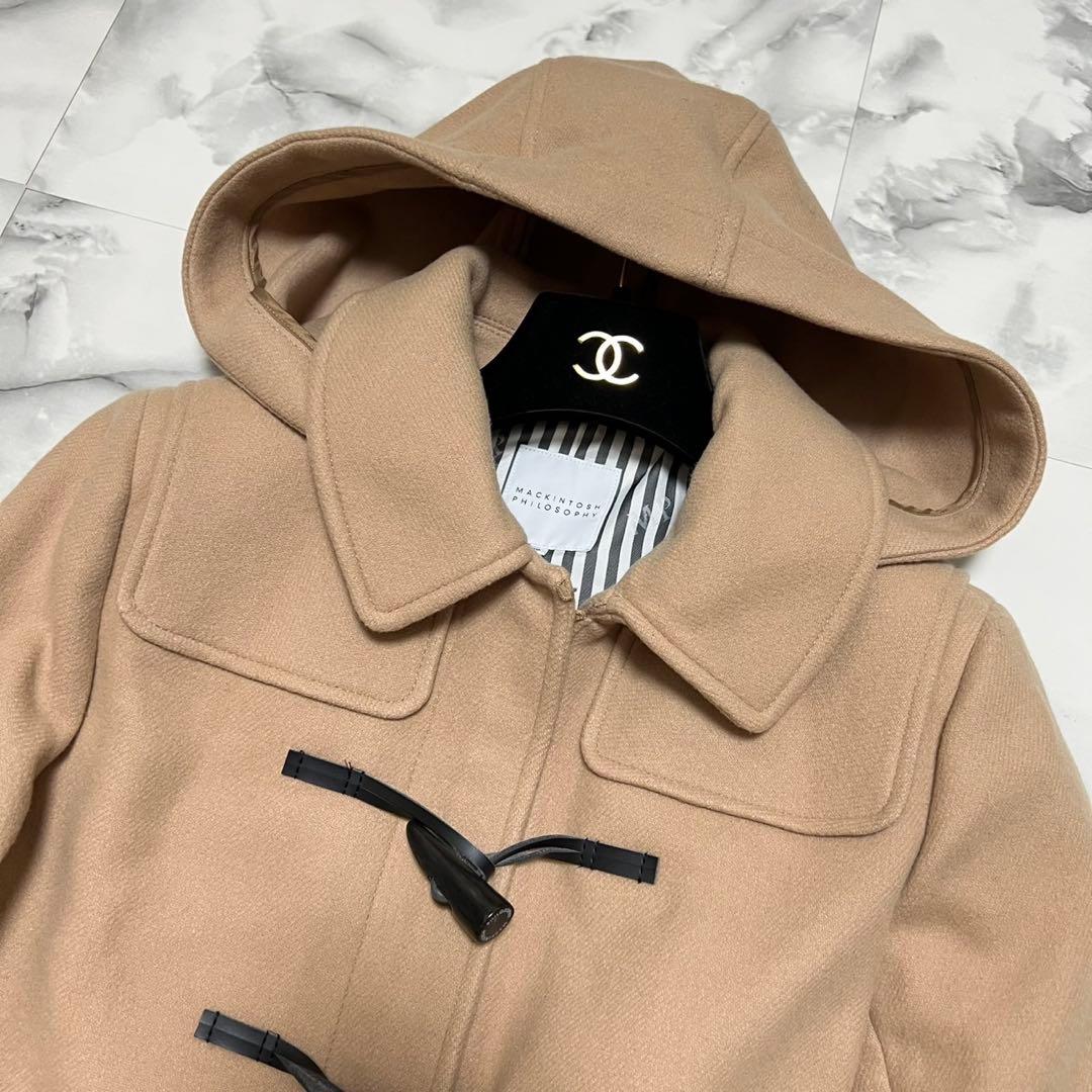 【極美品】マッキントッシュフィロソフィー　2way ダッフルコート　ベージュ　L