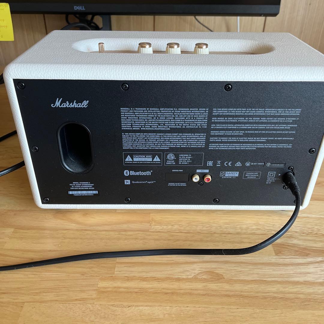 t*n様 Marshall StanmoreII ワイヤレススピーカー ホワイト