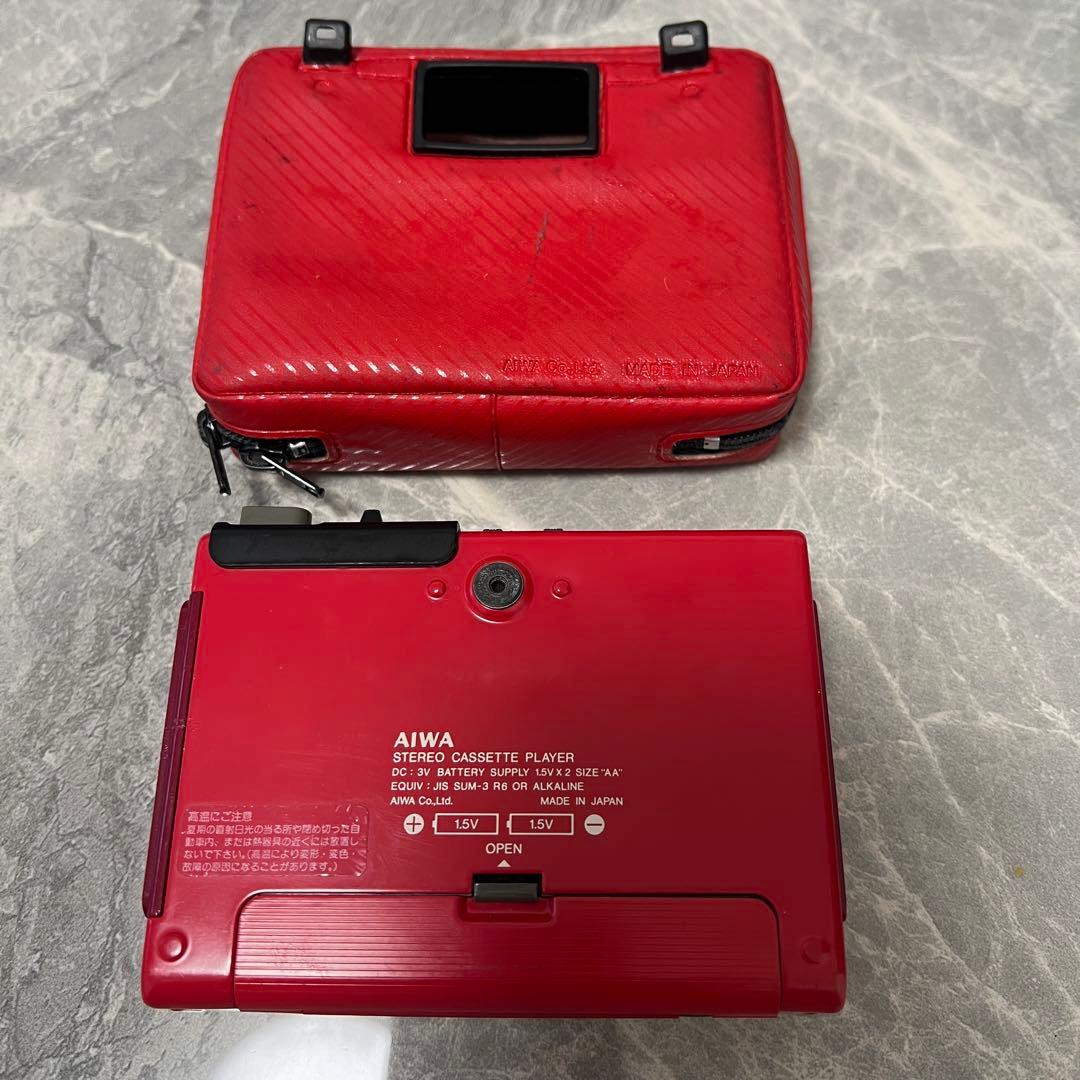 希少　AIWA HS-P2 ステレオカセットプレーヤー ベッド