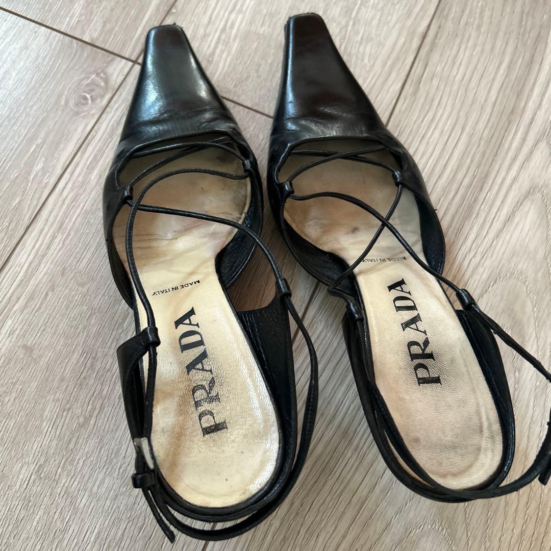 プラダ PRADA パンプス 36 23.5センチ