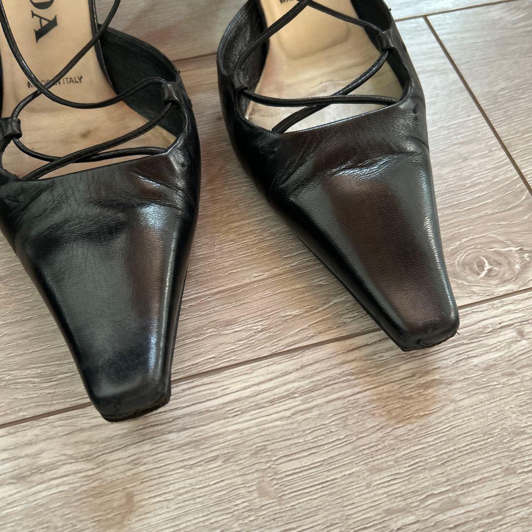 プラダ PRADA パンプス 36 23.5センチ