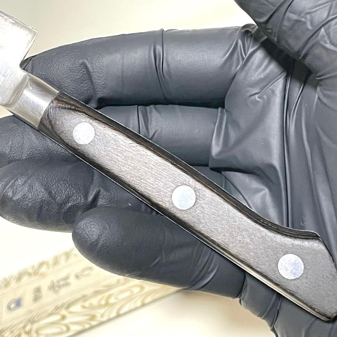 『霞乃 墨流し牛刀』牛刀 ステンレススチール ペティナイフ 120mm