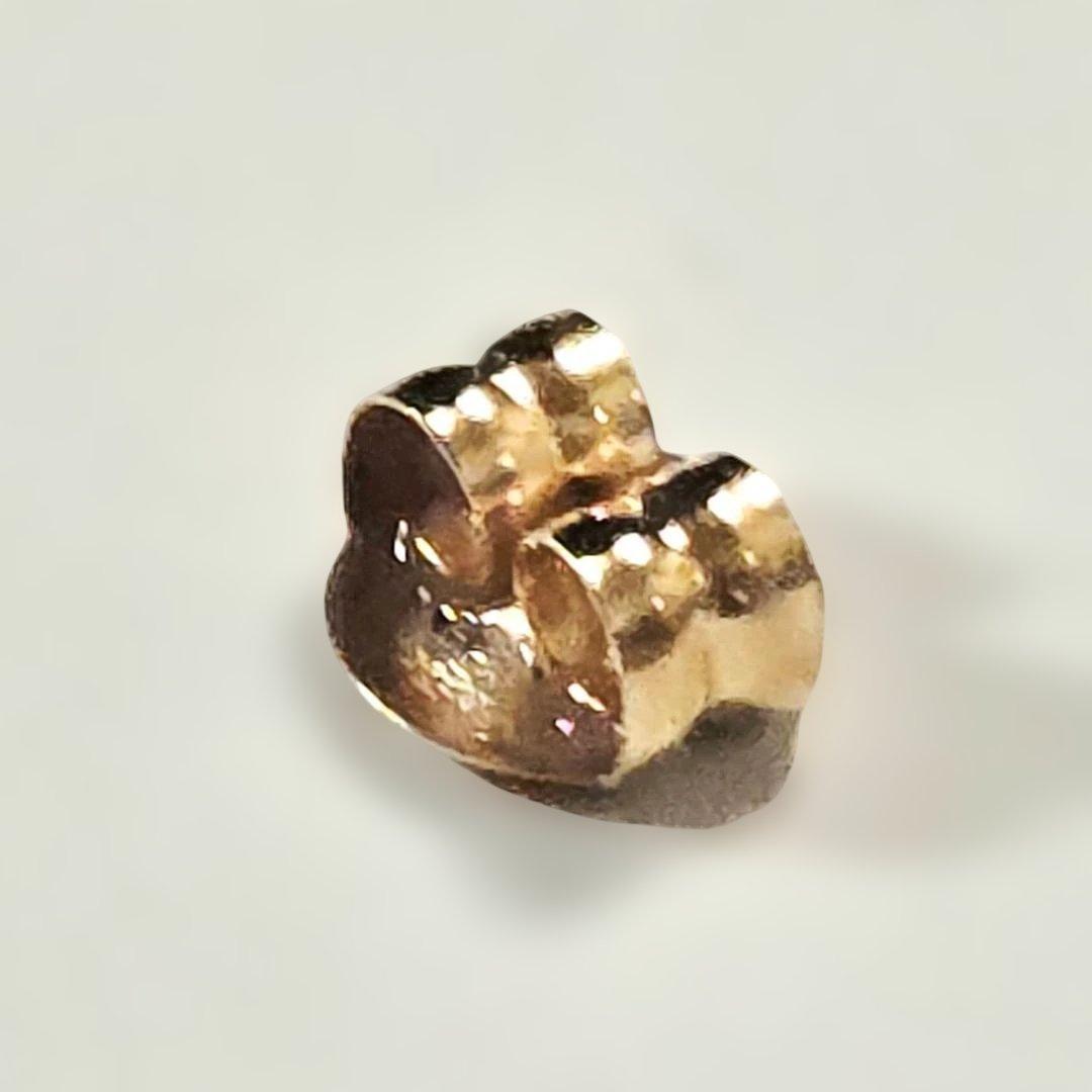 GAロゴ ゴールドピアス(片耳用) 18金 Armani ジョルジオ アルマーニ