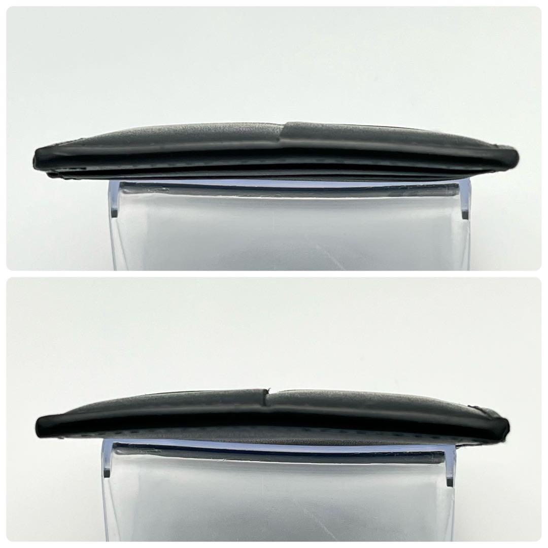 【美品】BOTTEGA VENETA カセット クレジットカードケース ブラック