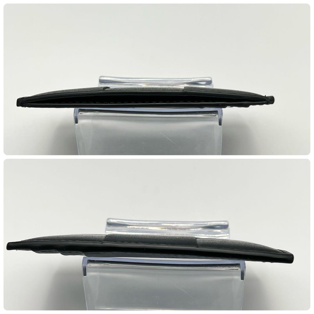 【美品】BOTTEGA VENETA カセット クレジットカードケース ブラック