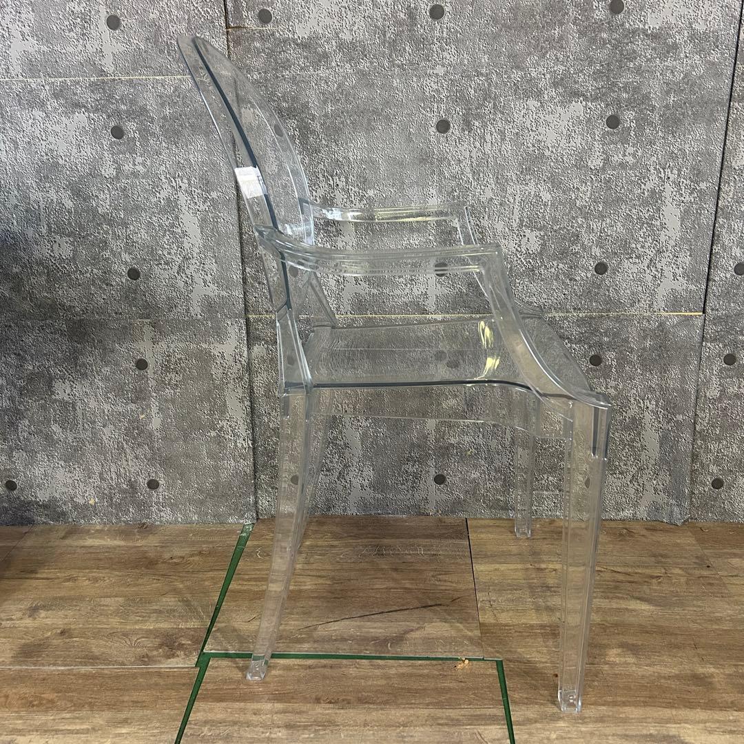珠꧁Kartell カルテル꧂ルイ・ゴースト アームチェア1脚 サロン