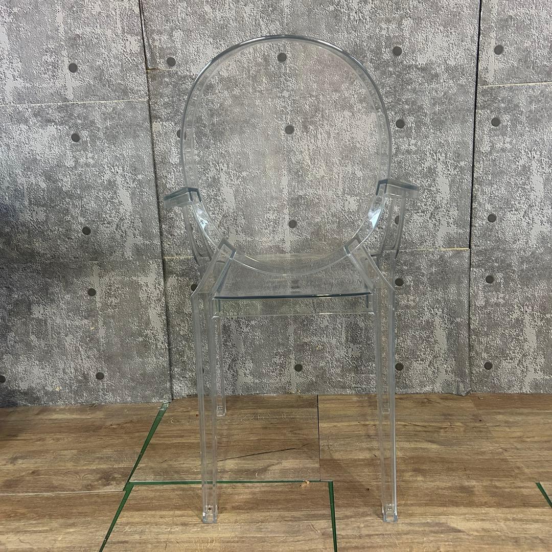 珠꧁Kartell カルテル꧂ルイ・ゴースト アームチェア1脚 サロン