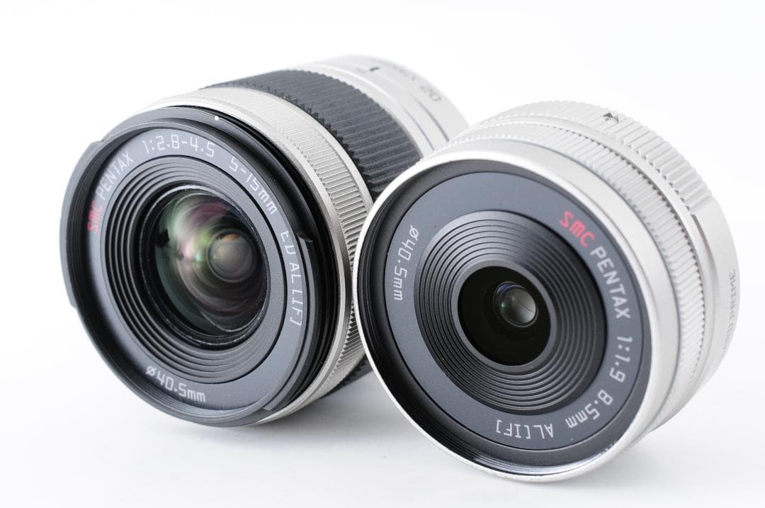 【ほぼ新品 元箱付き】 ペンタックス PENTAX Q ダブルレンズキット