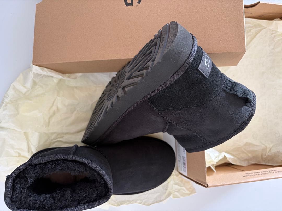 UGG W CLASSIC MINI II ブラック 7