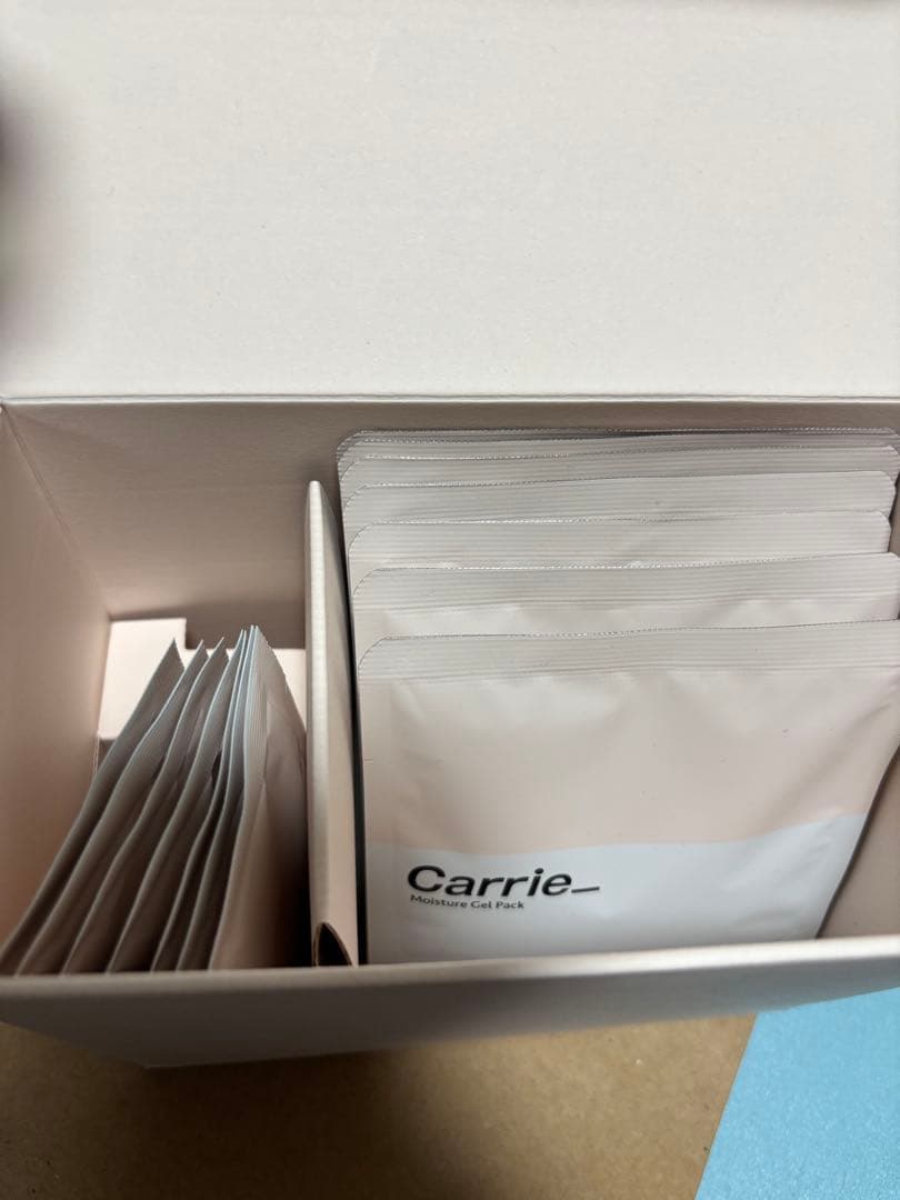 新品未開封 carrie 炭酸パック モイスチャージェルパック (10回分）