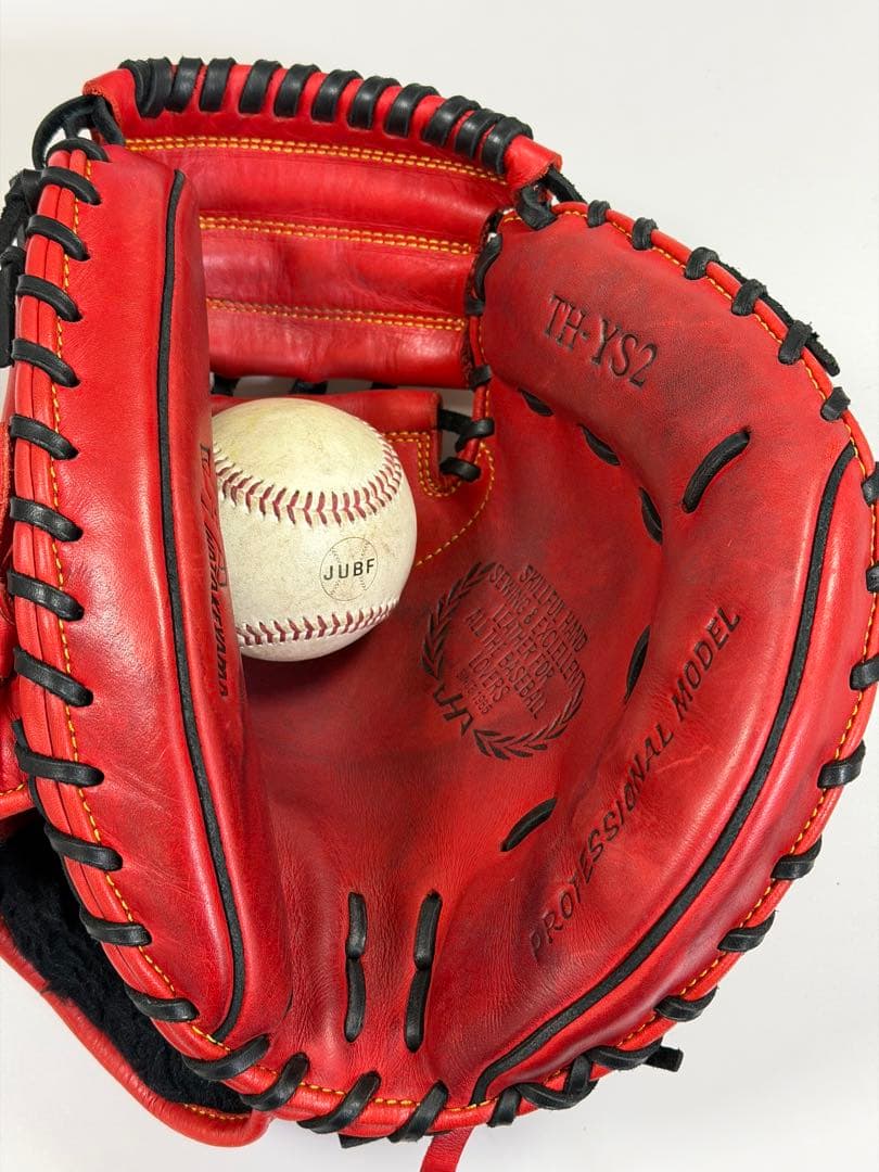 【湯もみ型付け限定品】相川亮二 キャッチャーミット ハタケヤマ プロモデル