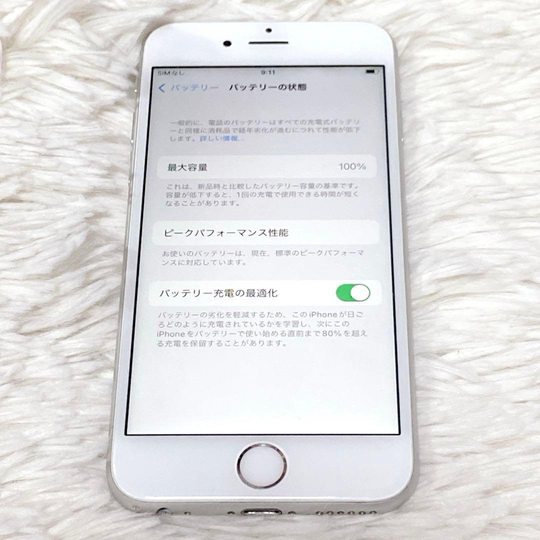 【極美品】 Apple iPhone 6s 32GBシルバー