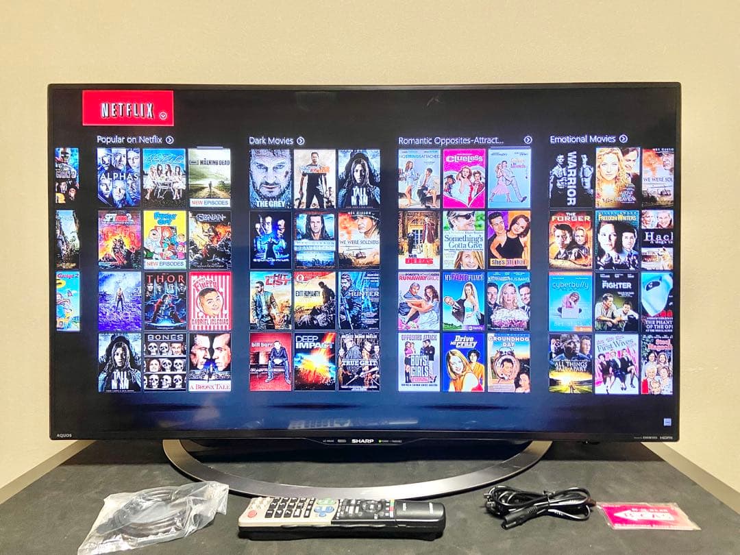 シャープ AQUOS LC-40U45｜40V型 4K液晶テレビ（2017年製）