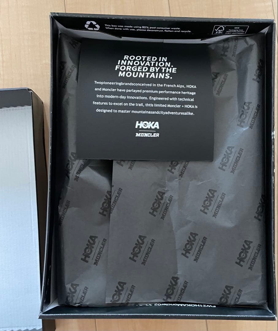 HOKA MONCLER モンクレール✖️ホカマファテスピード2 新品未使用箱有り