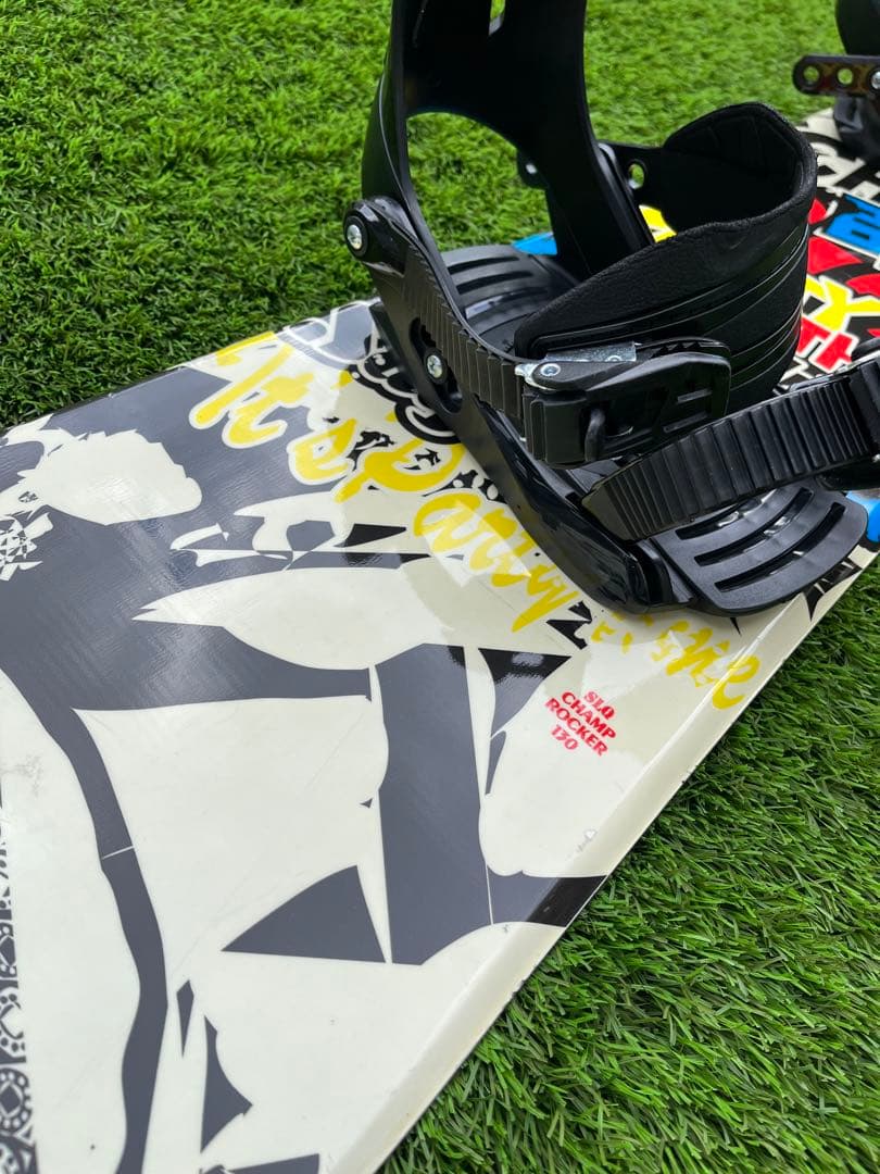 SLQ CHAMP ROCKER 130 スノーボードビンディング