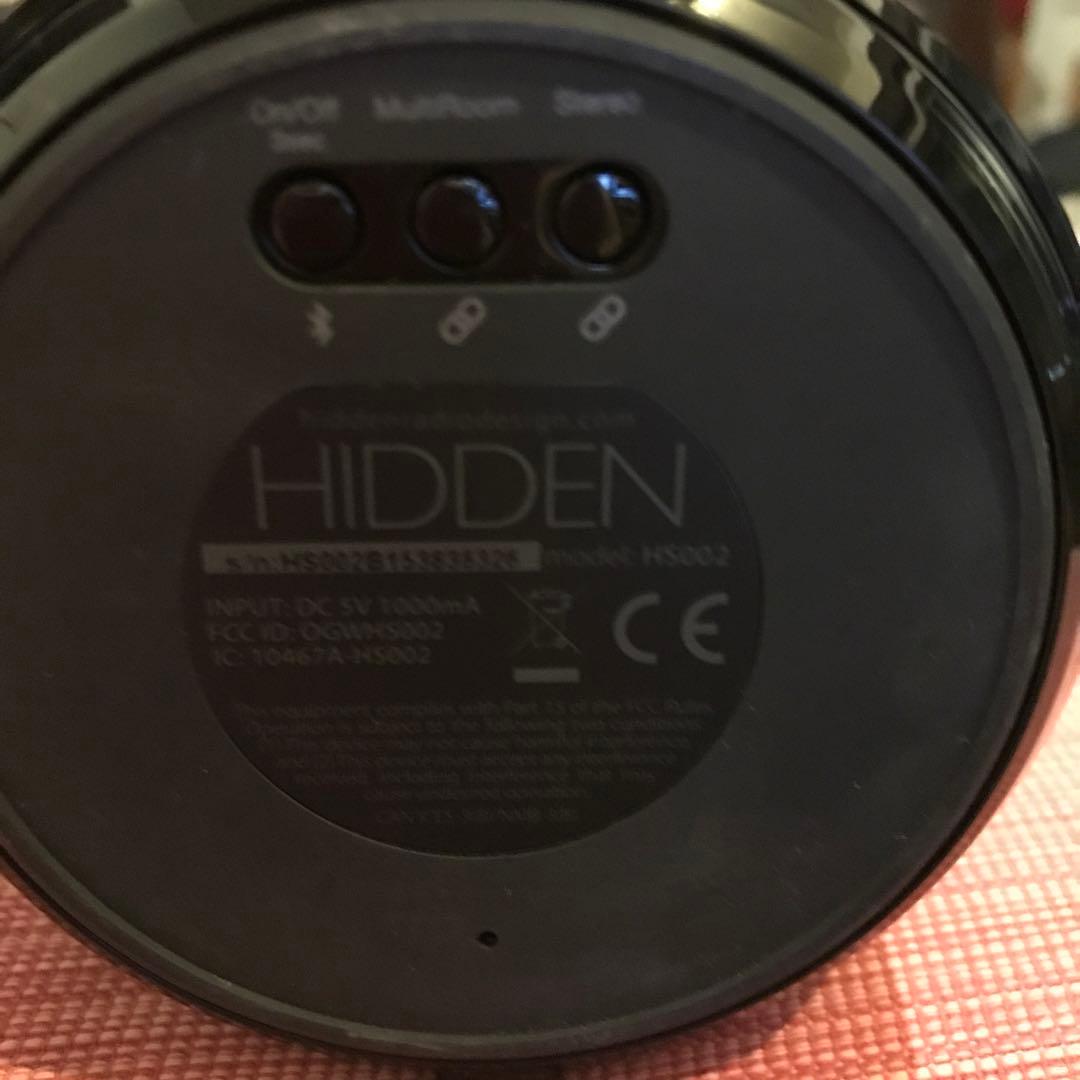 Bluetoothスピーカー（HIDDENRADIO）