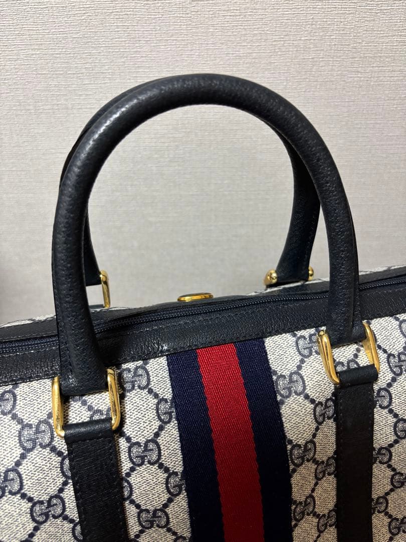 【極美品】グッチ オールドグッチ ヴィンテージ シェリーライン GG ロゴ