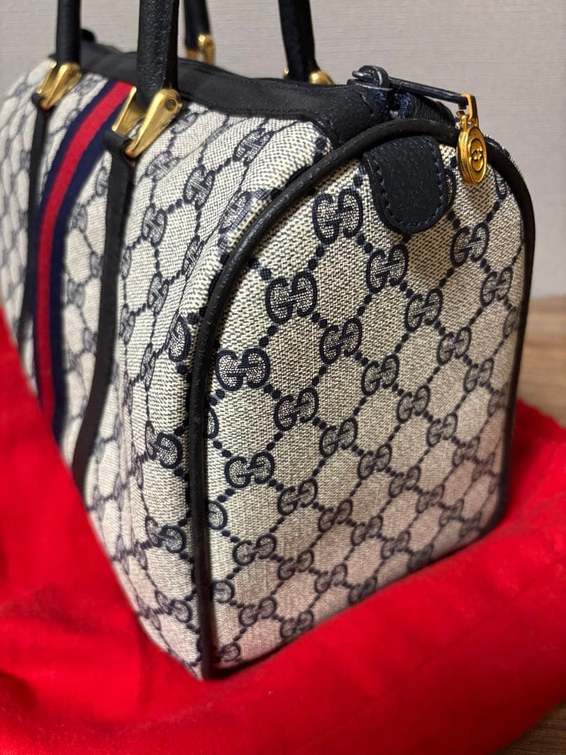 【極美品】グッチ オールドグッチ ヴィンテージ シェリーライン GG ロゴ