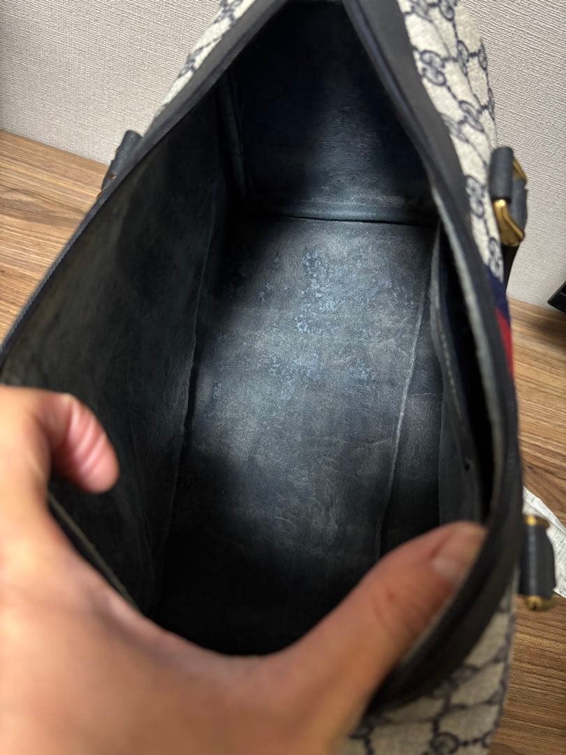 【極美品】グッチ オールドグッチ ヴィンテージ シェリーライン GG ロゴ