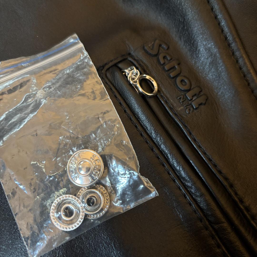 Schott シングルライダース　M