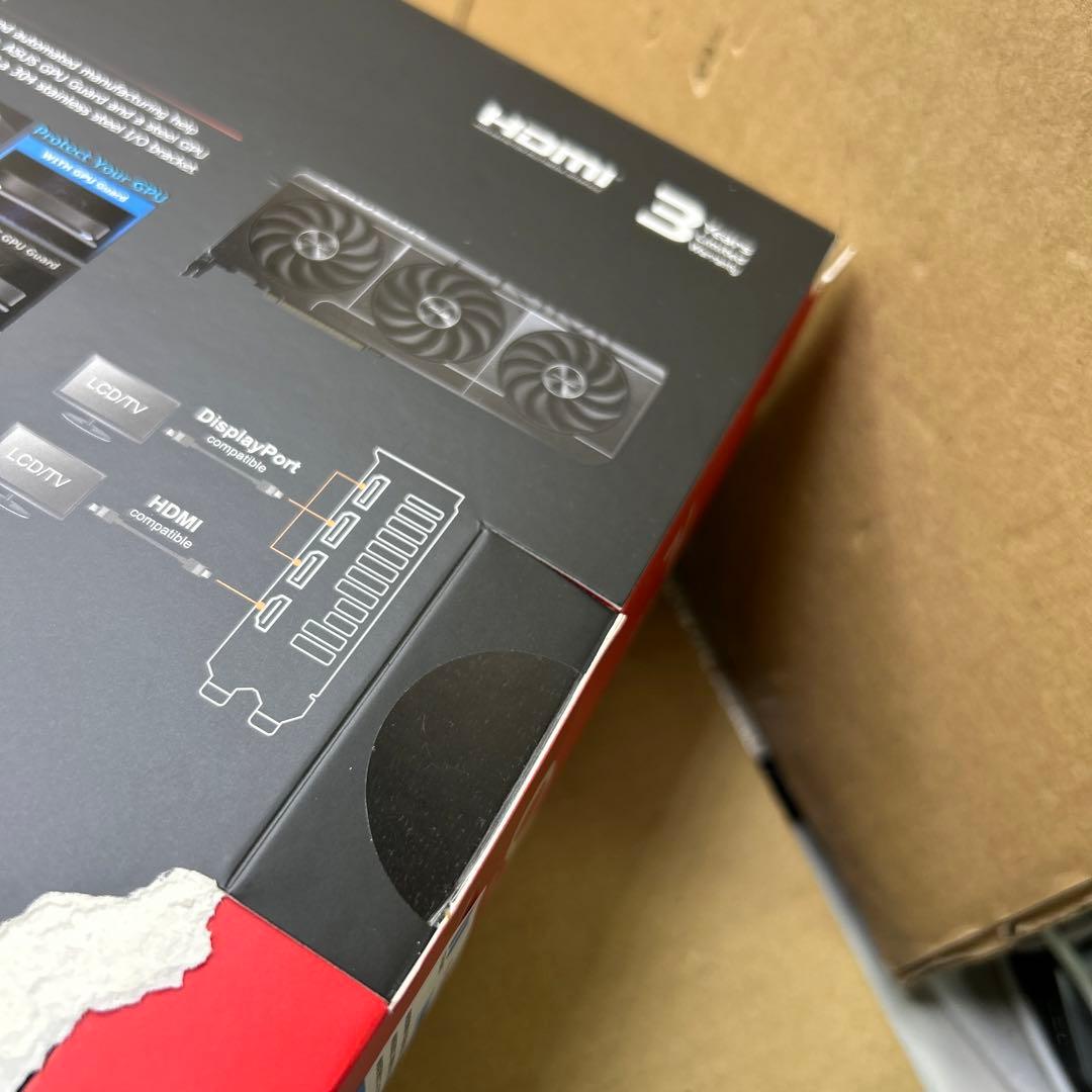 ASUS AMD Radeon RX9070 ビデオカード　16GB