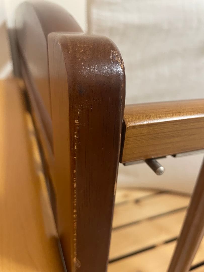 国産ひのき　日本製ベビーベッド 日本製マットレス付き